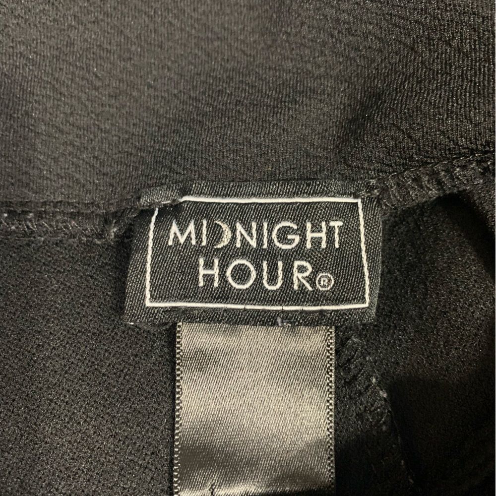 HOT TOPIC Midnight Hour Multi Lace-up Black Yoke Skirt Side Pockets Medium #768 - Picture 4 of 6